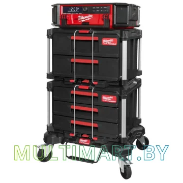 Ящик для инструментов Milwaukee Packout 2 Drawer Tool Box 4932472129 картинка 4